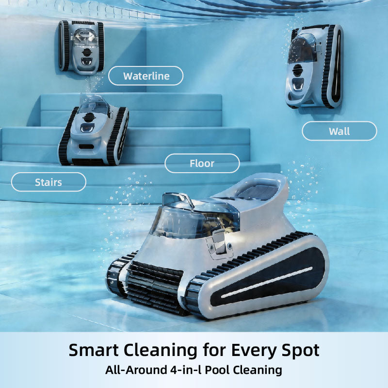 Cordless Robotic Pool Vacuum 2026 | Removable & Replaceable Battery