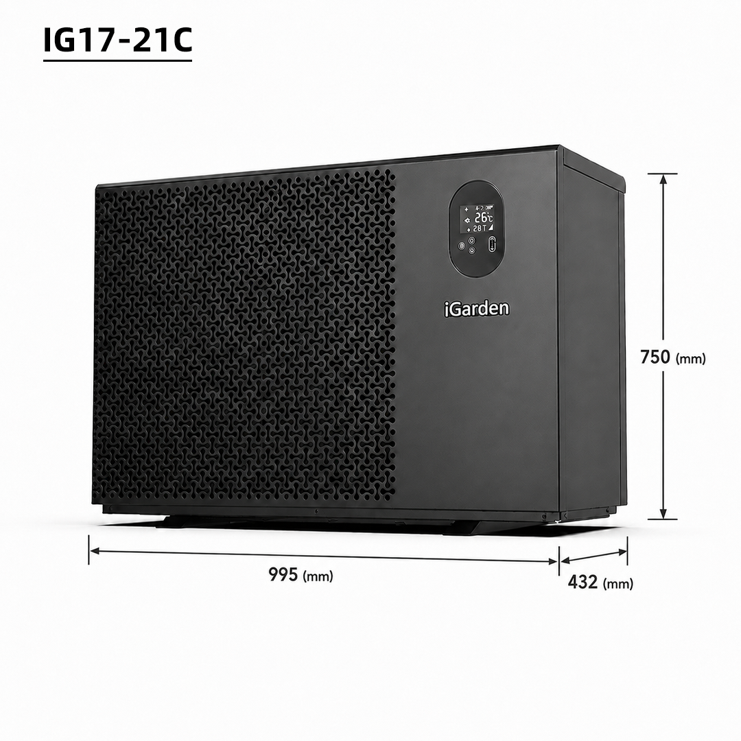 TurboSilence® Full-Inverter Pool Heat Pump