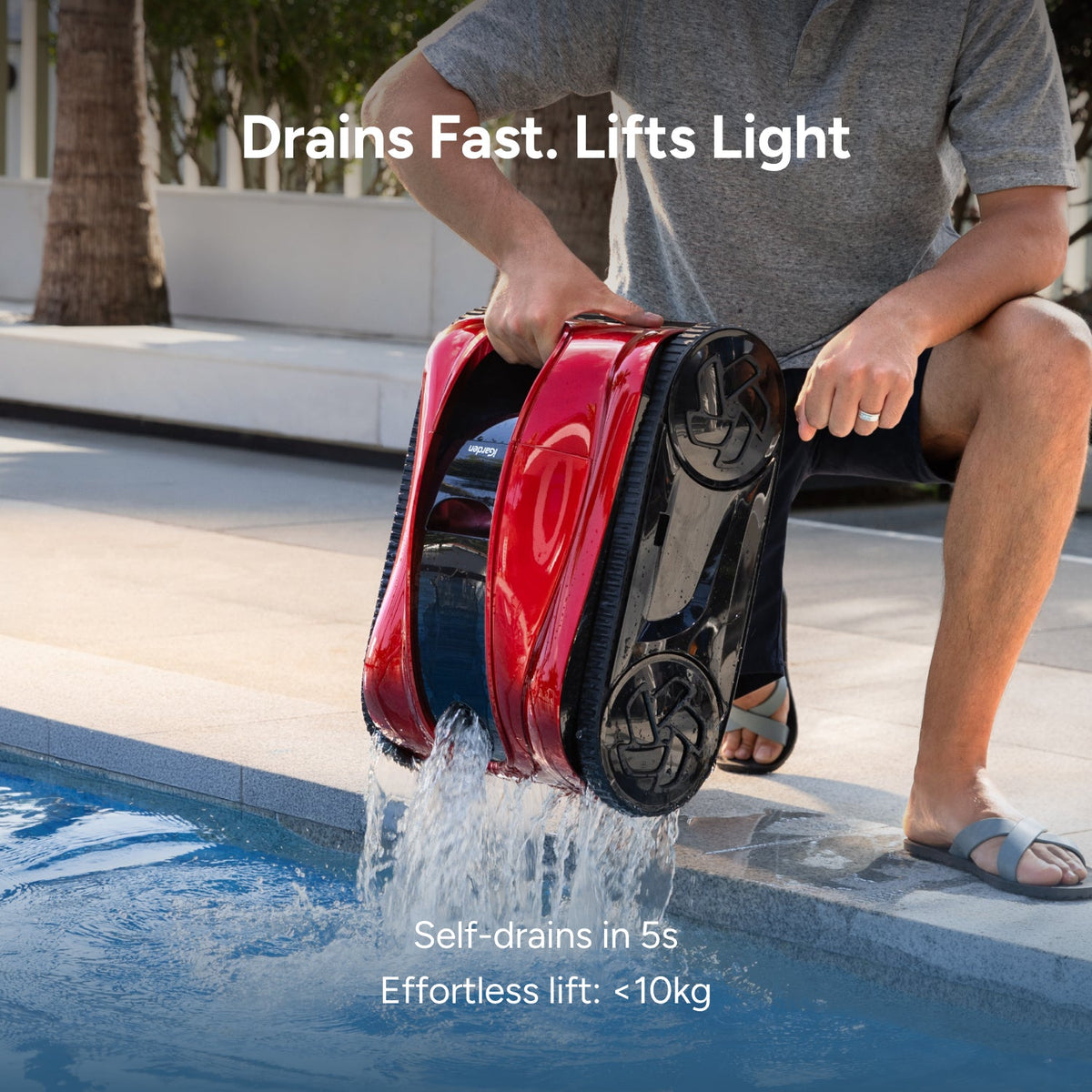 iGarden Pool Cleaning Robot K-AI Pro 120