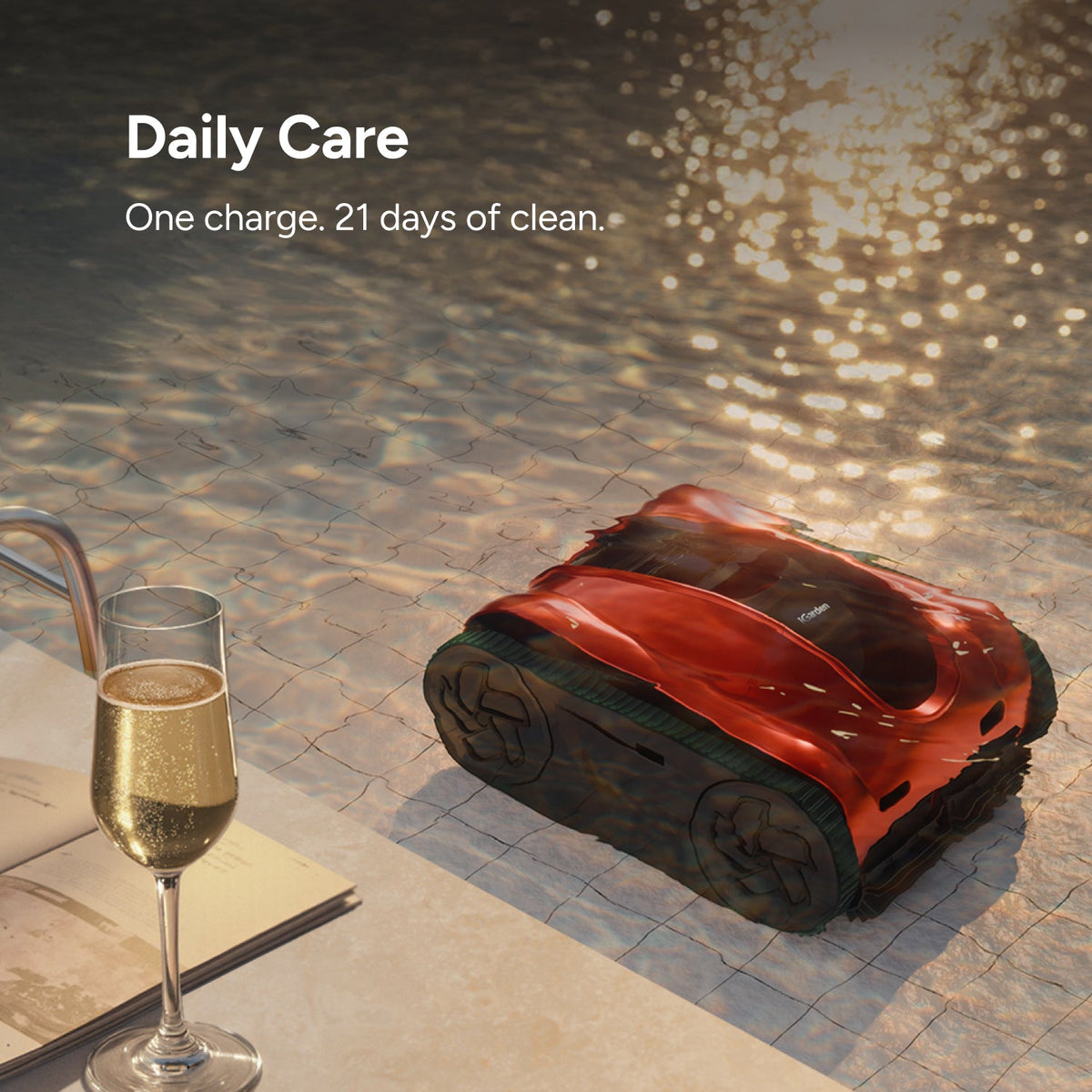 iGarden Pool Cleaning Robot K-AI Pro 120