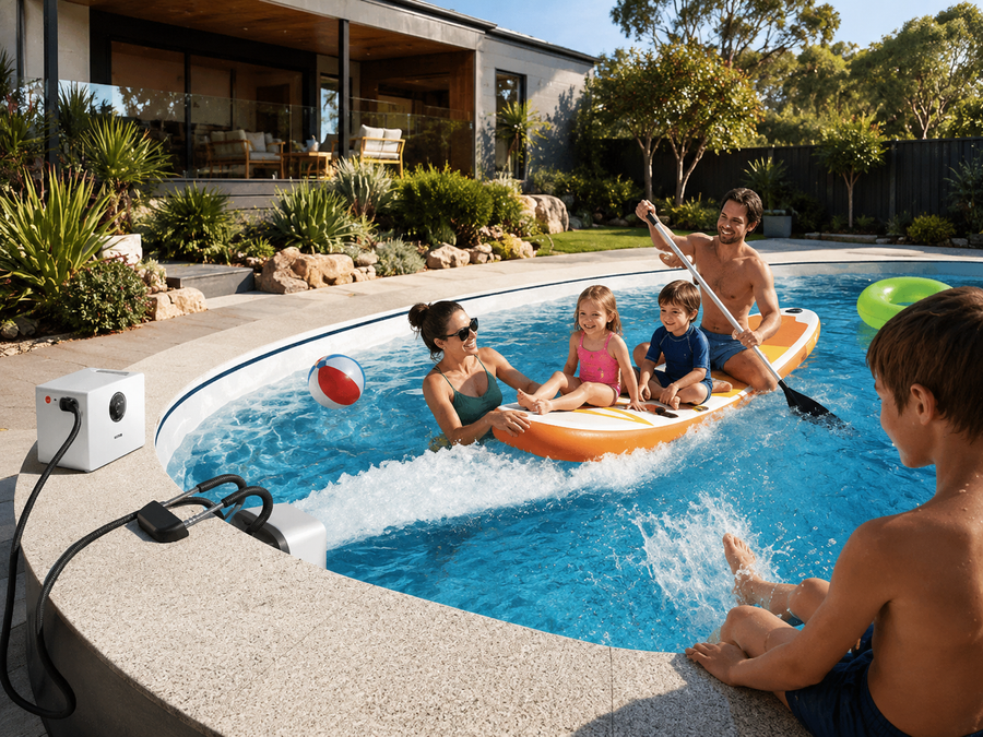 Take the Fun to a Friend's Pool