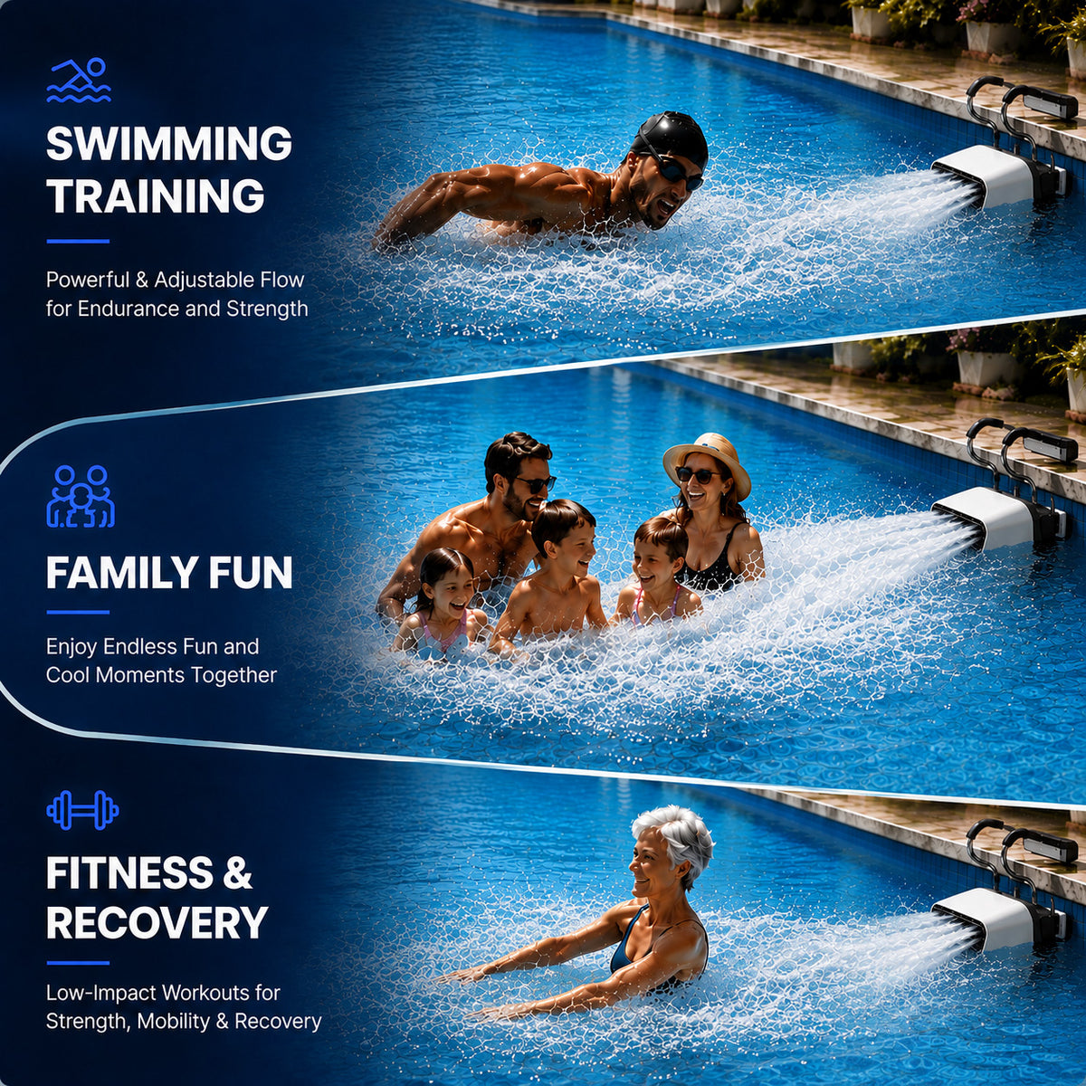 iGarden Portable Swim Jet