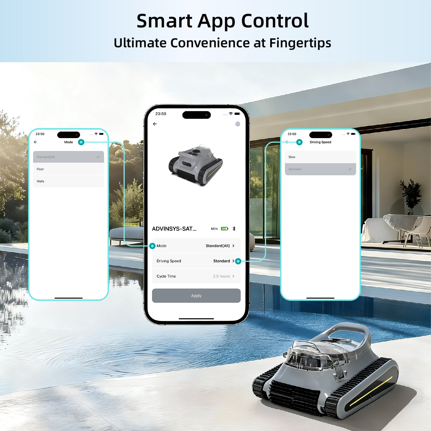 Cordless Robotic Pool Vacuum 2026 | Removable & Replaceable Battery