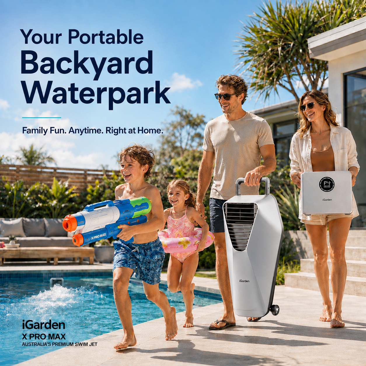 iGarden Portable Swim Jet