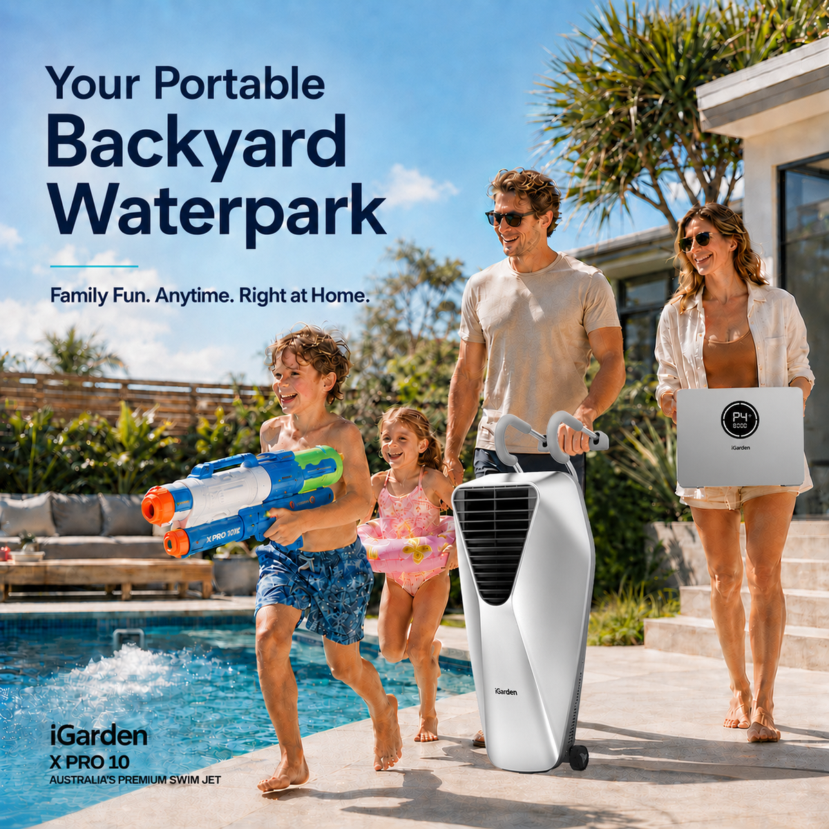 iGarden Portable Swim Jet